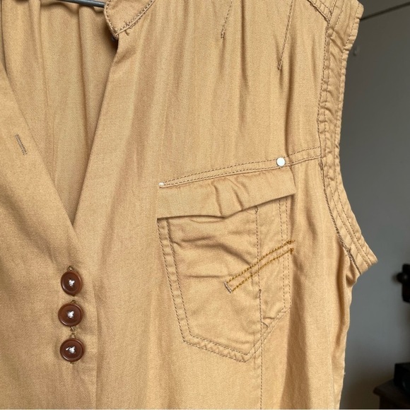 G Star Tan utility romper in size XL - Picture 12 of 15